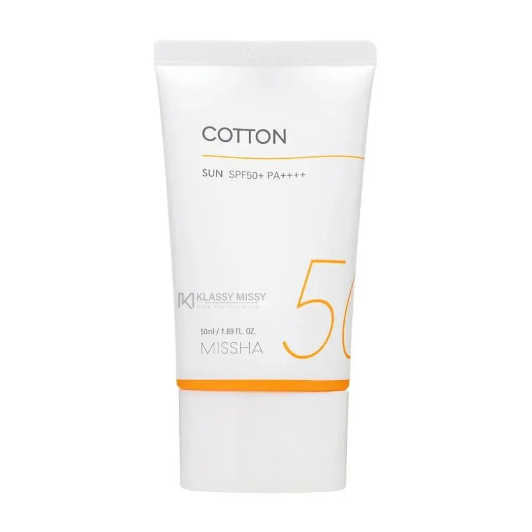 Missha- Cotton Sun Milk SPF 50+